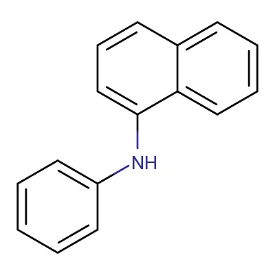 1TON 90-30-2 N-fenil-1-naftilamina Cautxú Antioxidant A Neozona A C16H13N